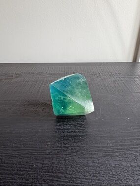 Green to Teal Fluorite Crystal Display Stone